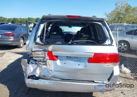 2010 Honda Odyssey Ex из США, поврежденный, VIN 5FNRL3H52AB013223